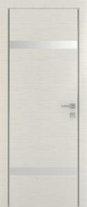 Z3 Эш Вайт Кроскут , Дверь с экошпоном PROFIL DOORS. стекло белое. 
